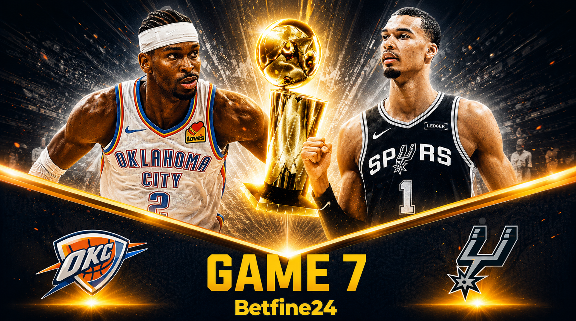 Juego 7 Thunder vs Spurs: Fecha, hora y dónde ver la batalla final por el campeonato de la NBA - NBA