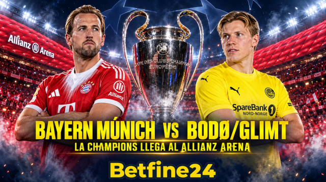 Bayern Múnich vs Bodo/Glimt pronóstico - Champions League - Betfine24