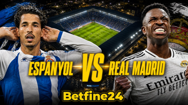 Espanyol vs Real Madrid: Pronóstico de un partico que tiene LaLiga en juego - Betfine24