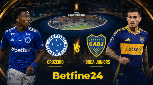 Cruzeiro vs Boca Juniors: Pronóstico de un partido en el que se juega el liderato en Copa Libertadores - Betfine24