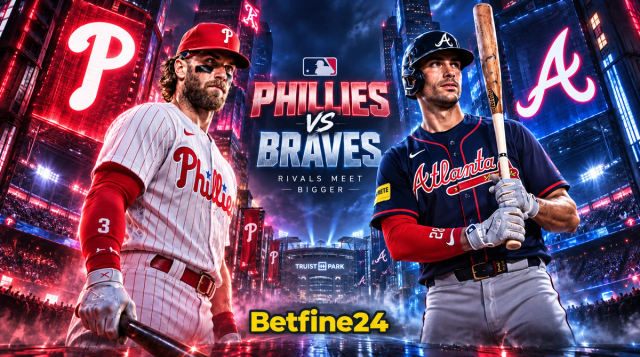 Phillies vs Braves pronóstico y apuestas deportivas - MLB - Betfine24