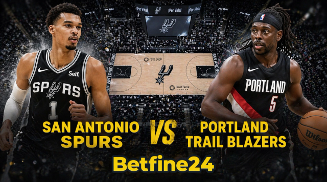 Wembanyama y Spurs en busca de colocar el 2-0 en los playoffs ante Blazers - Betfine24