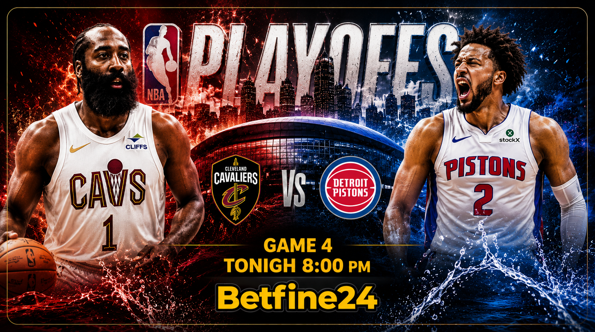 James Harden resurge en Cleveland: ¿Podrán los Cavs empatar la serie ante los Pistons? - NBA