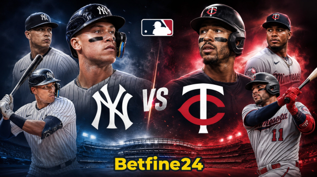 Yankees vs Twins: Pronóstico, abridores y mejores apuestas MLB - Betfine24