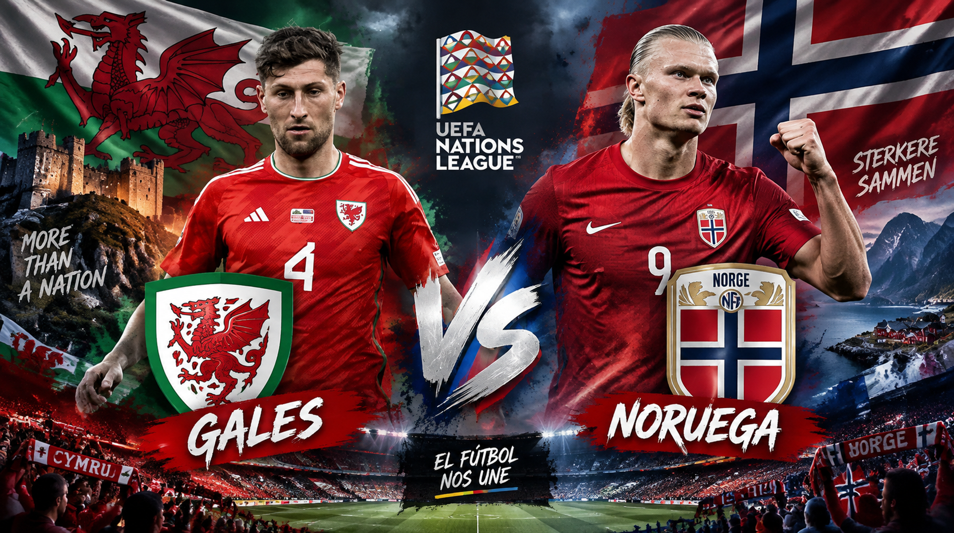 Gales vs Noruega: Pronóstico y cuotas - Nations League - Betfine24