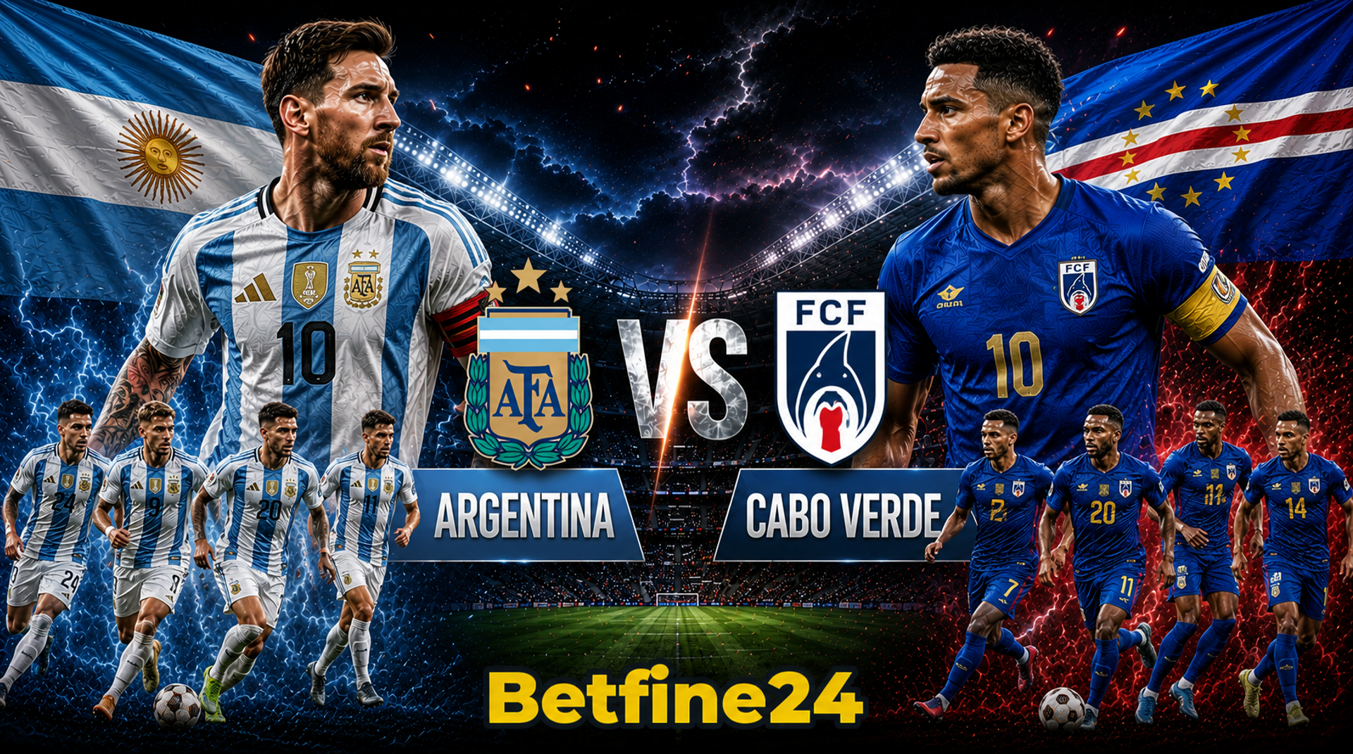 Apuestas de fútbol: Cuotas y la jugada de valor en el Argentina - Cabo Verde - Mundial FIFA 2026