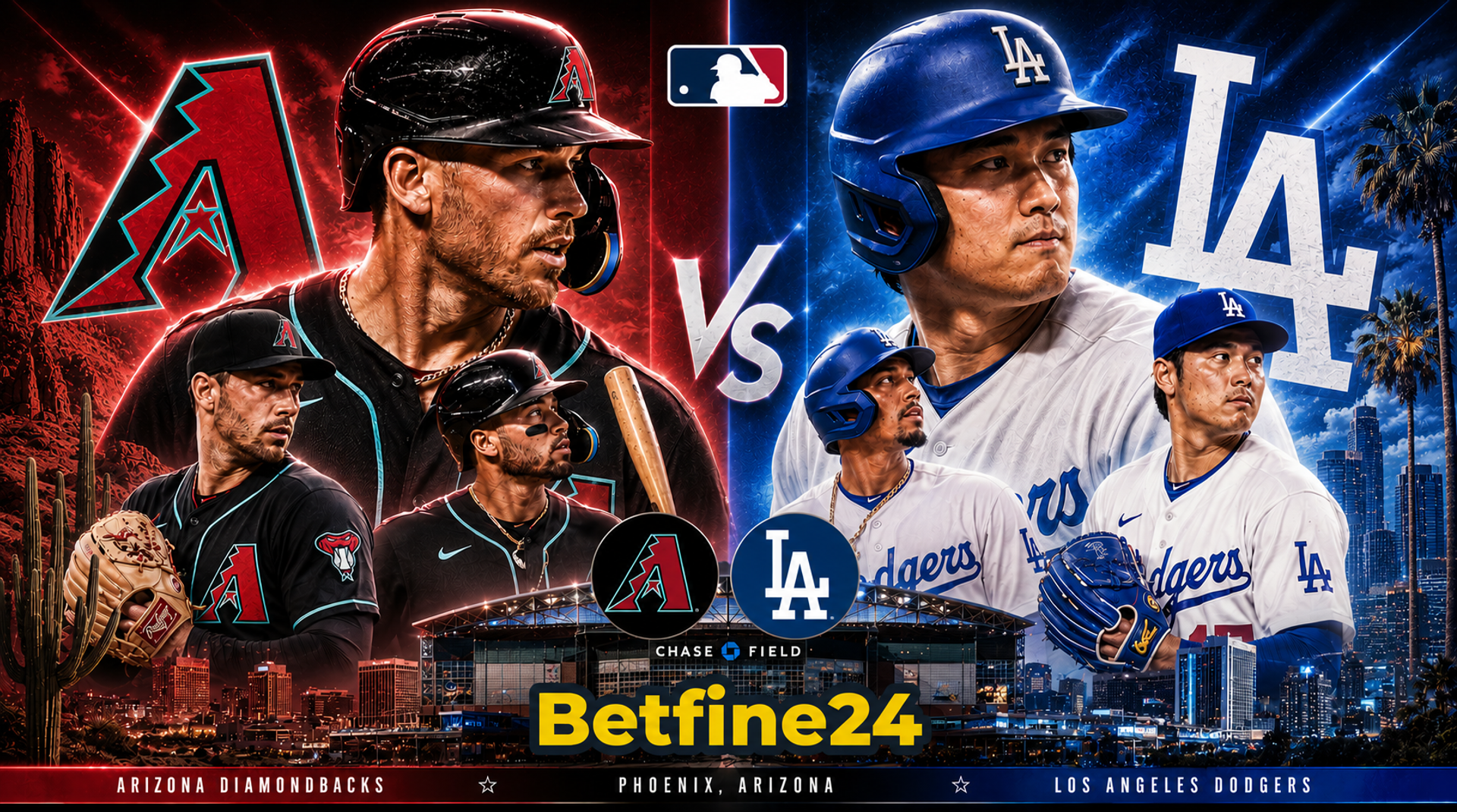 Dbacks vs Dodgers 1 de Junio: Pronóstico, Cuotas y Cómo Sellar tu Parley en Betfine24 - MLB