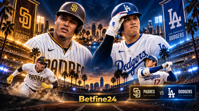 Padres vs Dodgers pronóstico deportivo - MLB - Betfine24