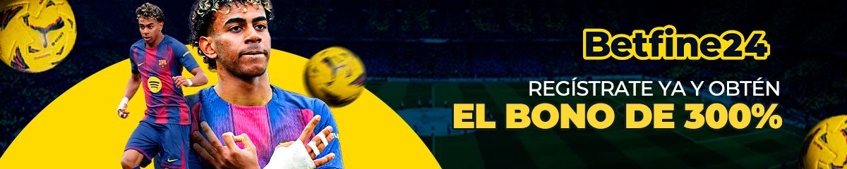 Regístrate y aprovecha tu Bono de 300%