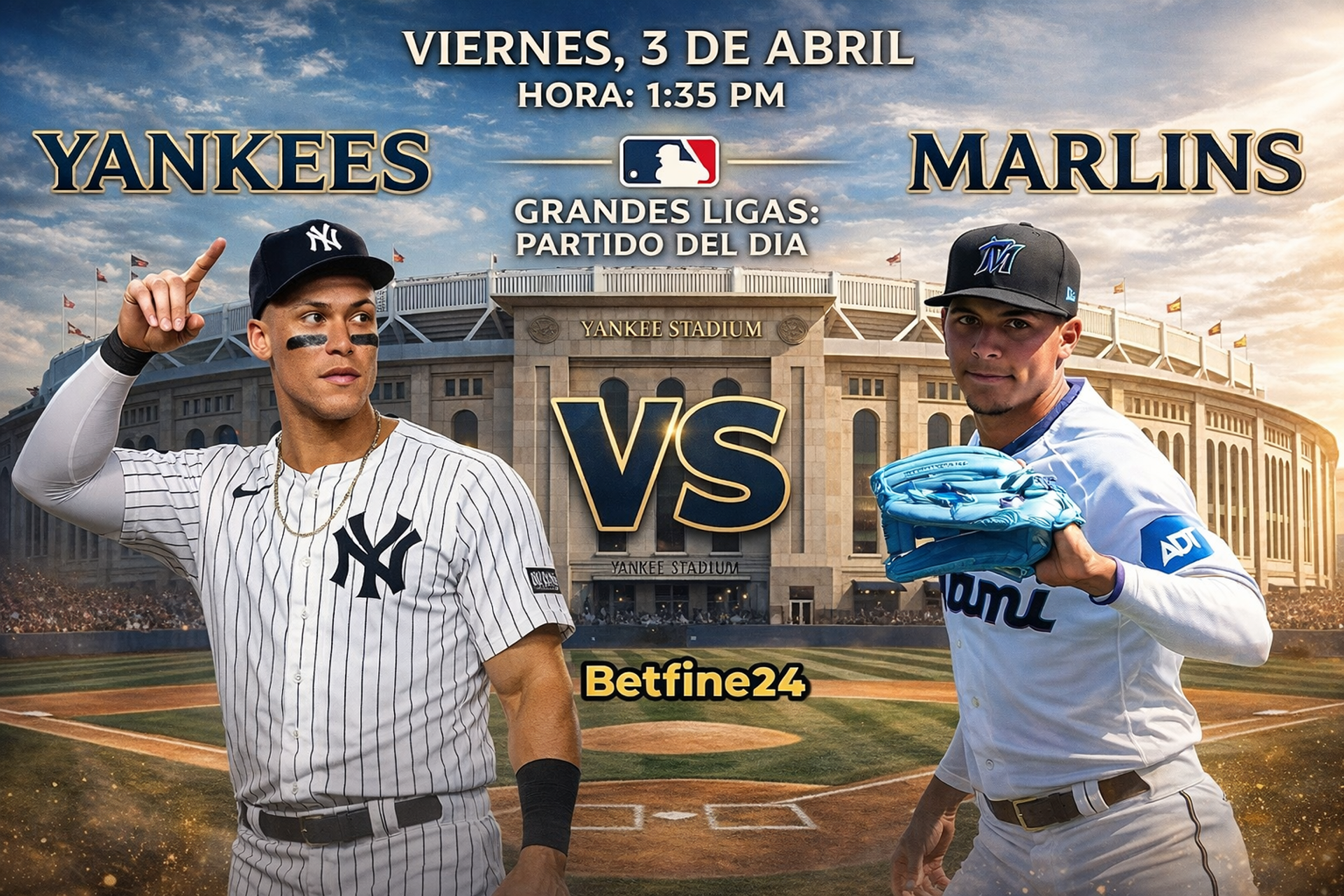 MLB: Yankees a hacer respetar su casa ante unos Marlins con mucho talento - MLB