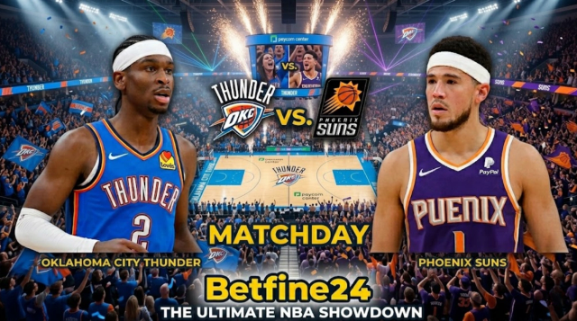 Thunder vs Suns: Pronóstico, horario y datos para el Juego 2 de playoffs - Betfine24