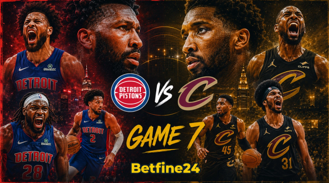 ¿Trampa en Cleveland? El factor oculto que definirá el Juego 7 entre los Cavaliers y los Pistons - Betfine24
