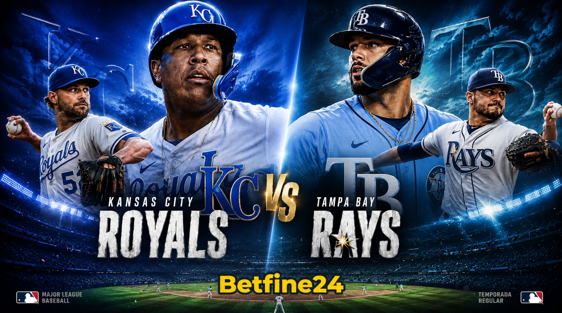 Royals vs Rays: Pronóstico, cuotas, pitcheo y mejores apuestas - MLB