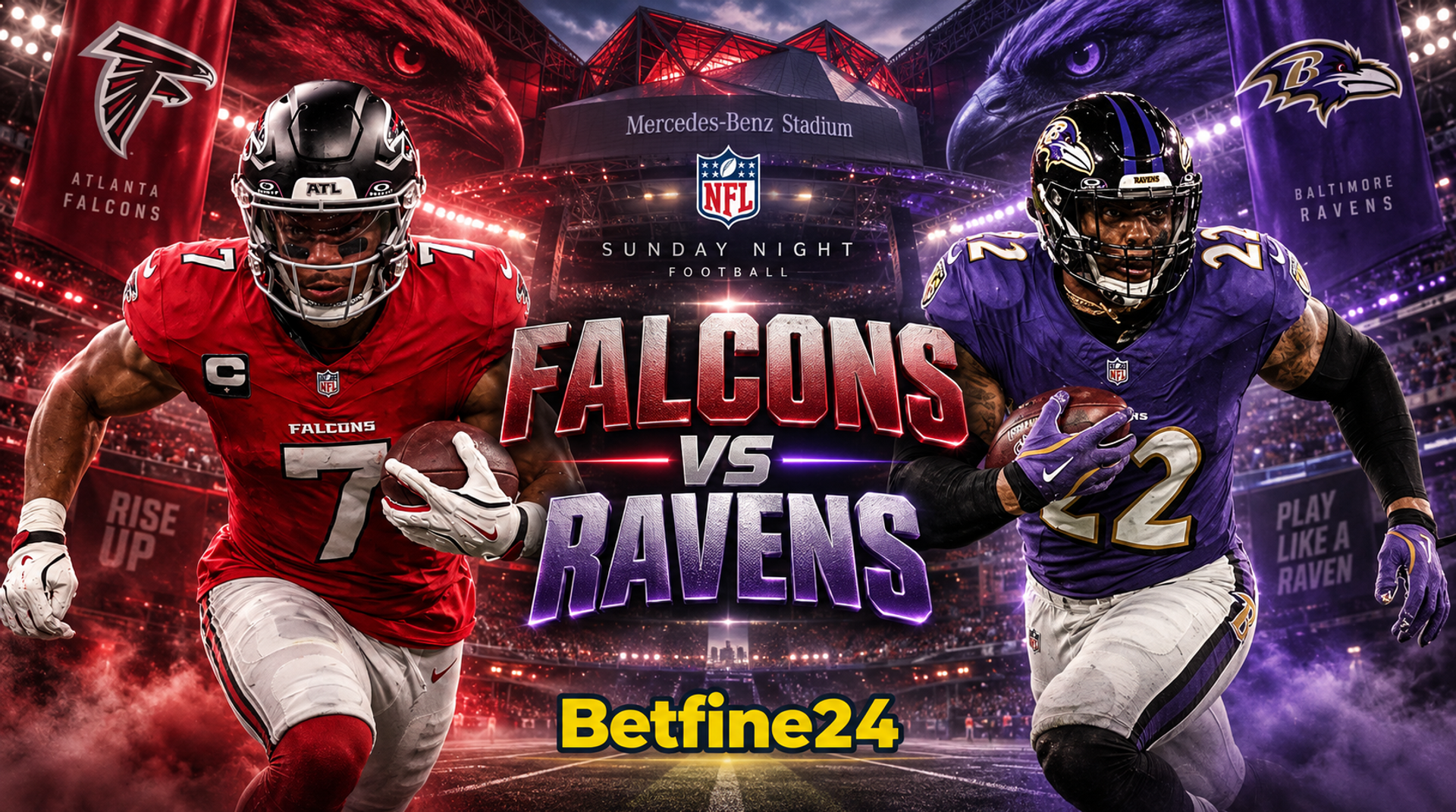 Ravens vs Falcons: Pronóstico, cuotas, jugadores destacados y mejores apuestas NFL  - NFL - Betfine24