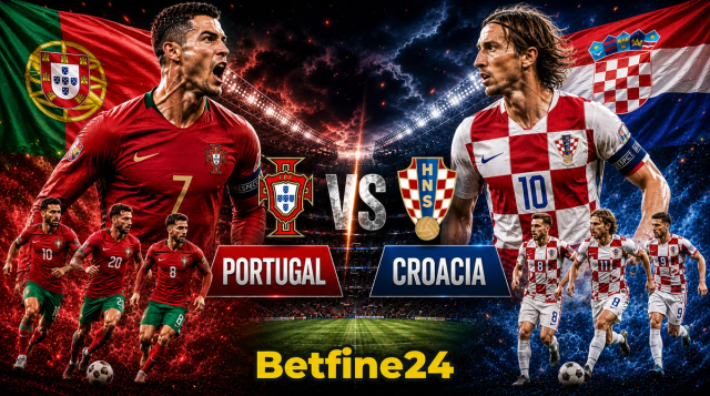 Apuestas de fútbol: Cuotas del Portugal vs Croacia - Betfine24