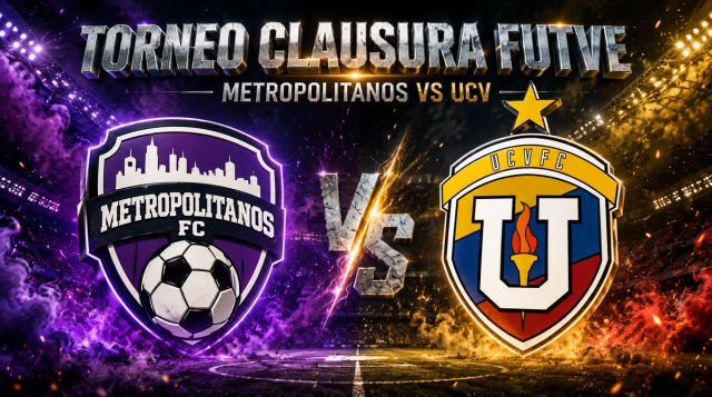 Metropolitanos vs UCV: Cuotas y pronóstico en el Clausura del FUTVE - Betfine24