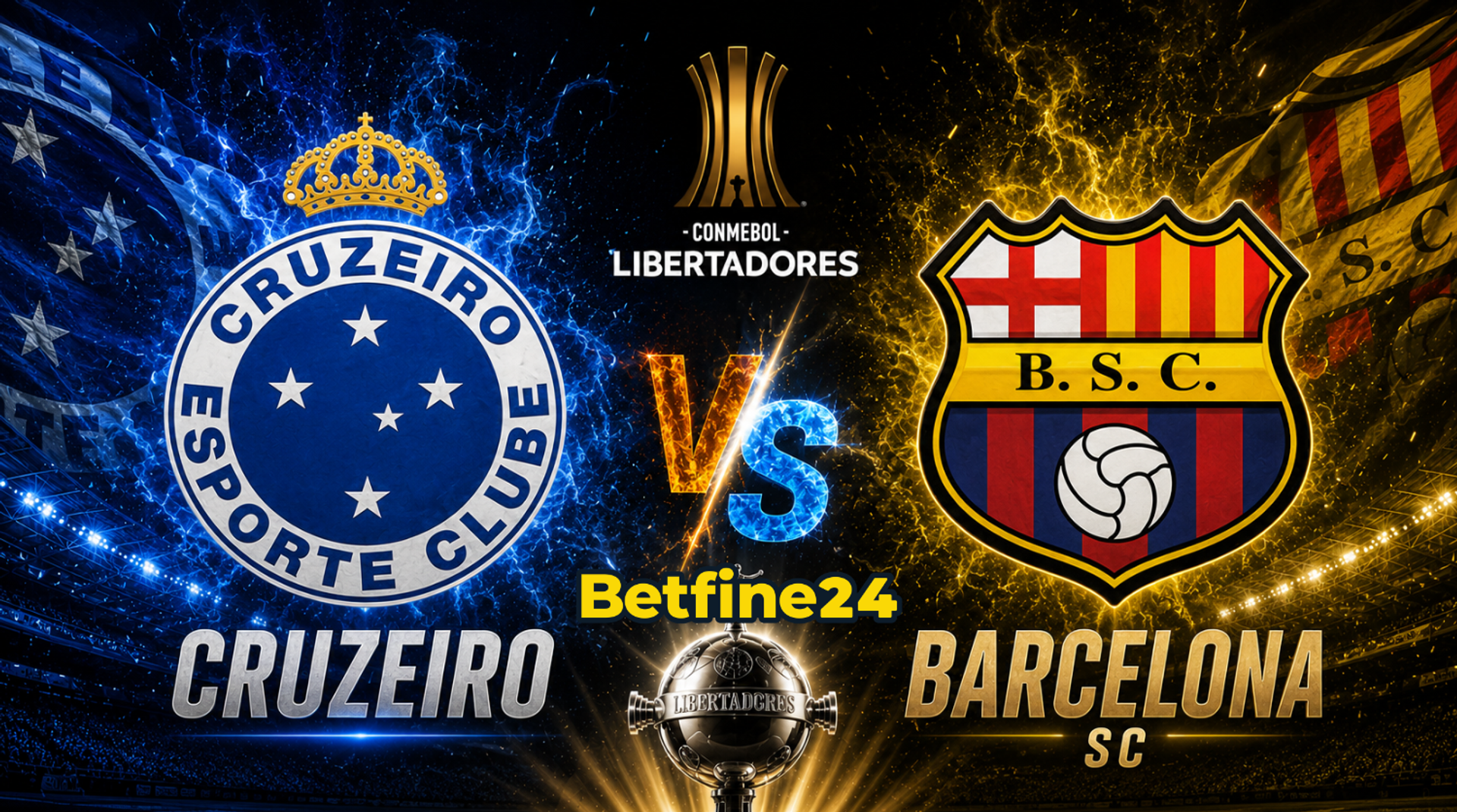 Cruzeiro vs Barcelona: Los brasileros se juegan su futuro en la Copa Libertadores  - Deportes