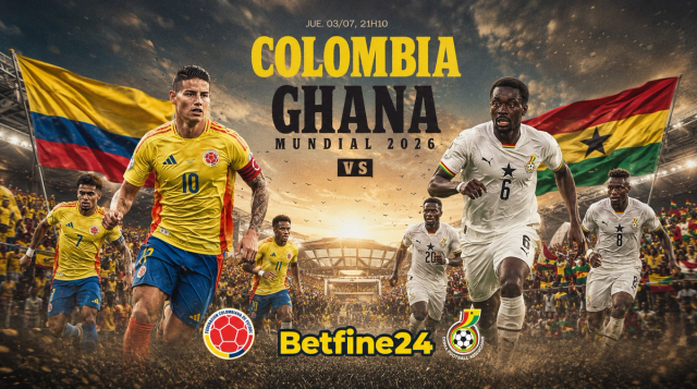 Colombia vs Ghana: previa, estadísticas, cuotas y claves del partido - Betfine24
