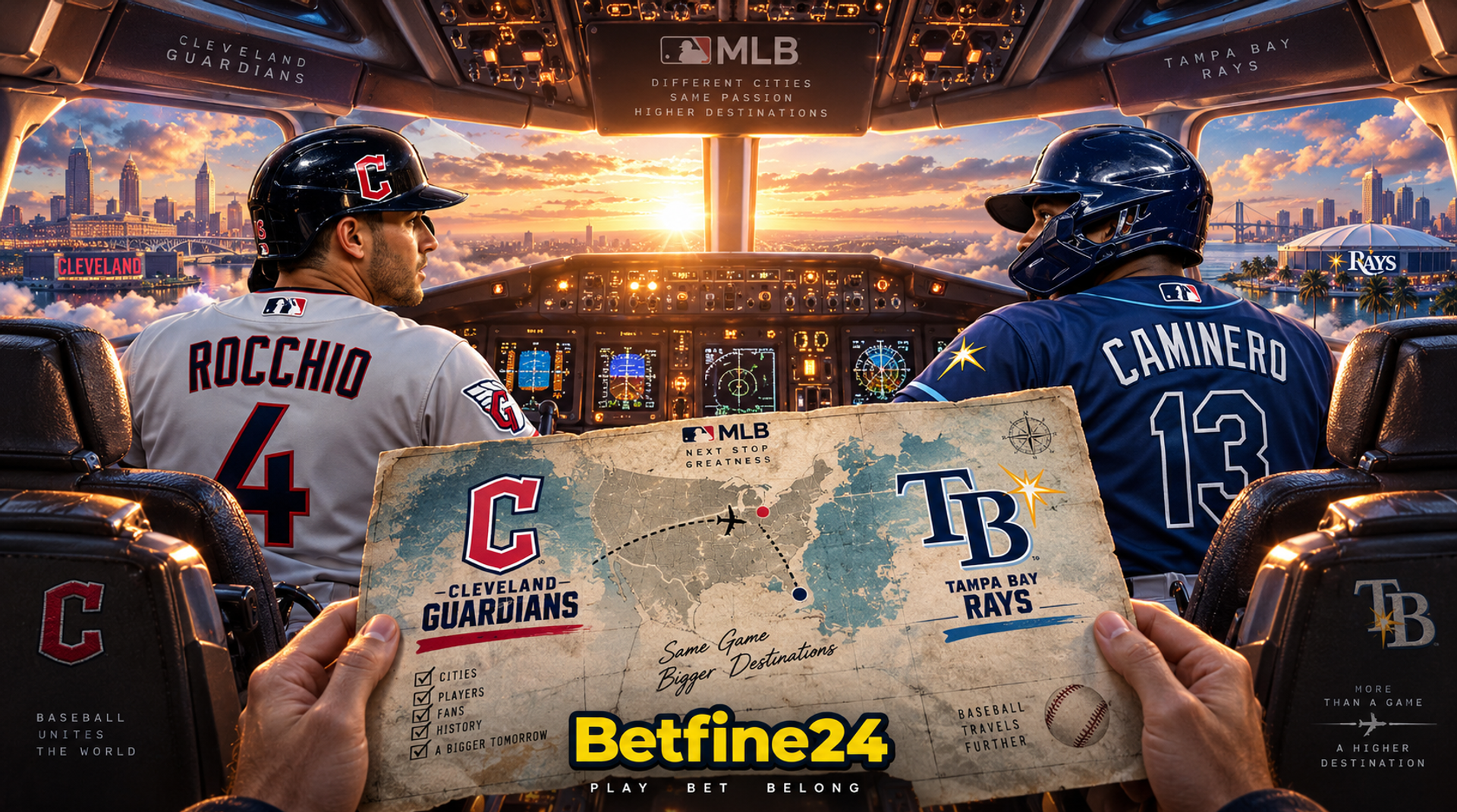 Guardians vs Rays pronóstico - MLB - Juego 2 - ALCS - Betfine24
