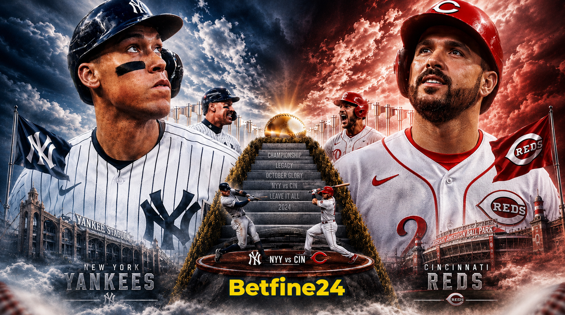 Yankees vs Reds 19 de Junio: Alineaciones y hora del juego - MLB - Betfine24