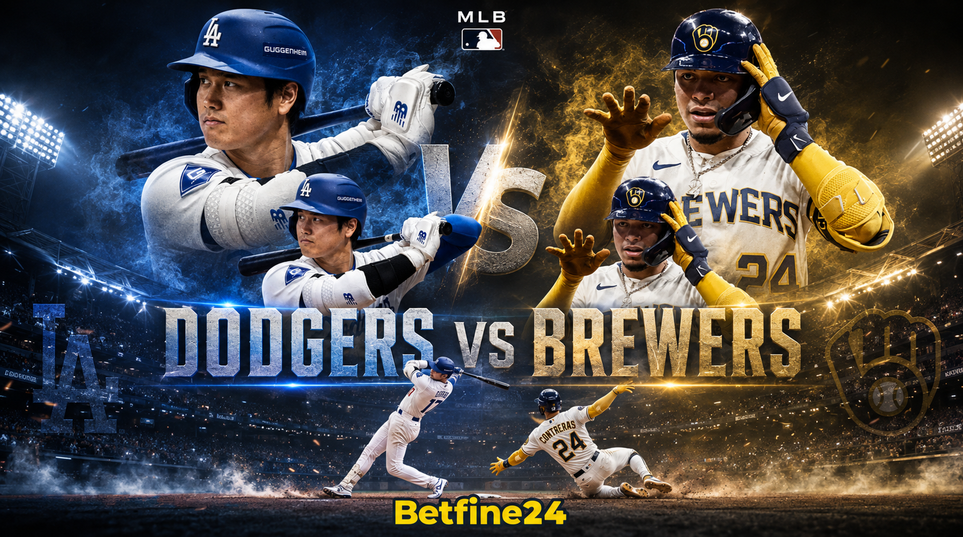 Brewers vs Dodgers: Pronóstico, cuotas, pitchers probables y mejores apuestas - MLB