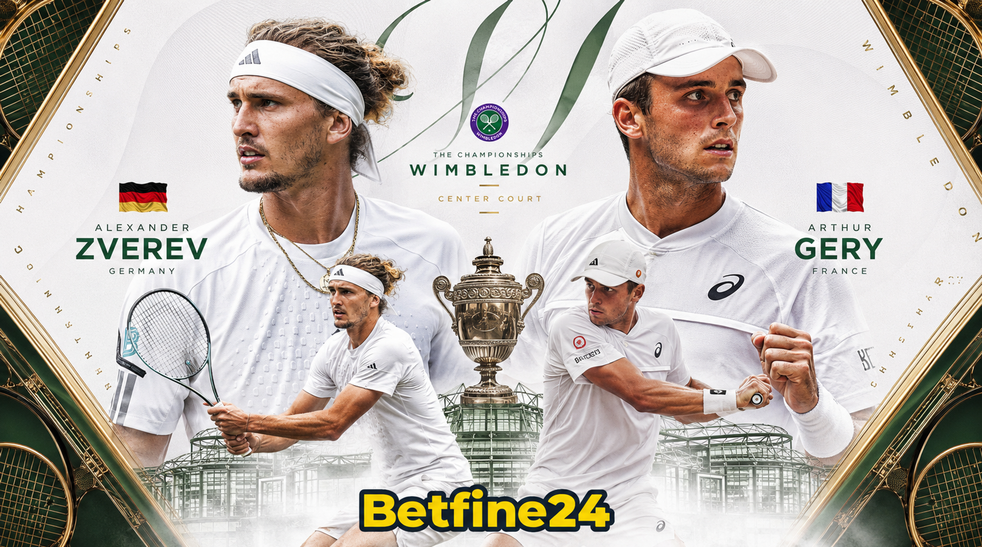 Zverev vs Fery en Wimbledon: apuestas de tenis: pronóstico, cuotas y mejores mercados - Deportes