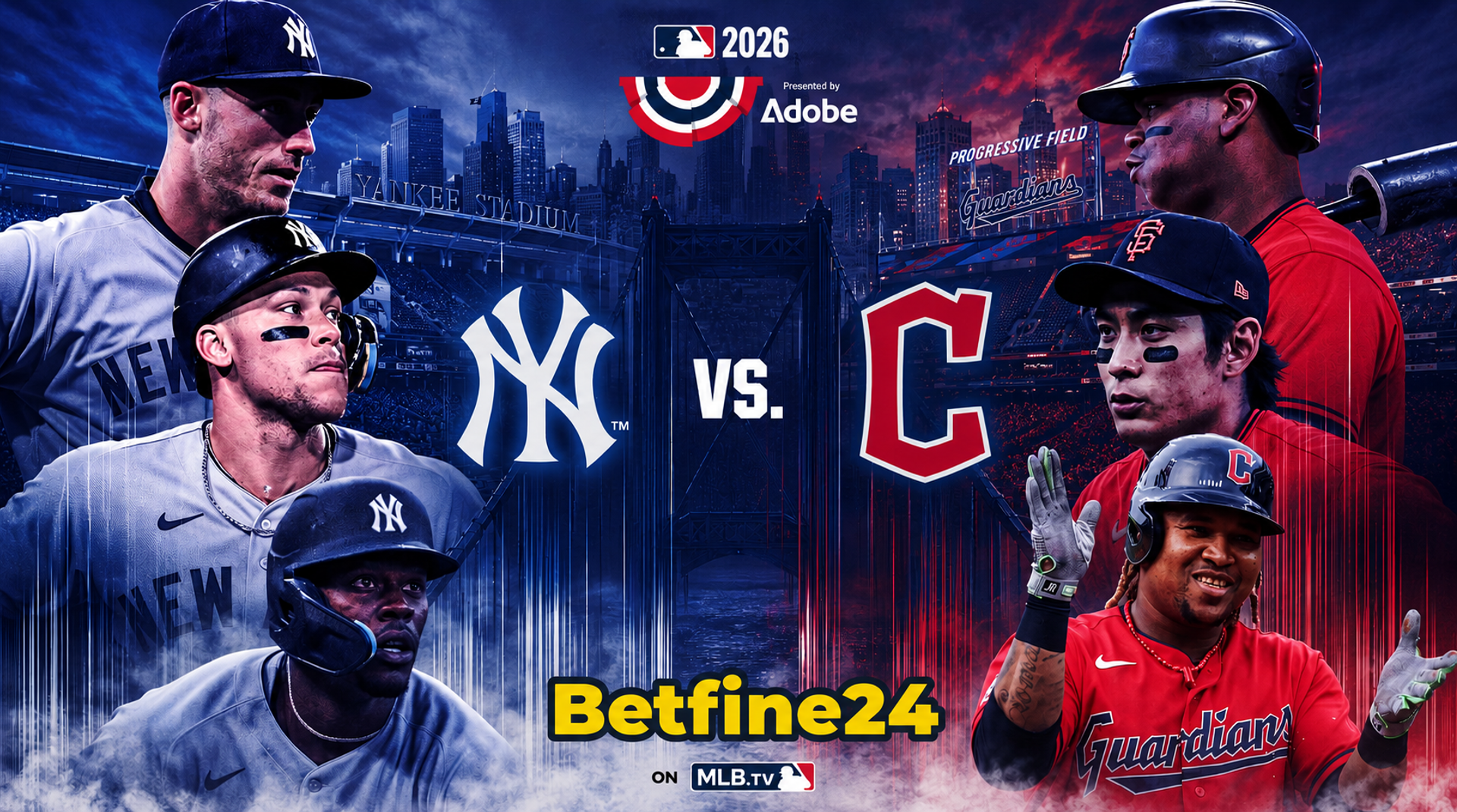 Yankees vs Guardians: Cuotas y Parley de la MLB Hoy - MLB