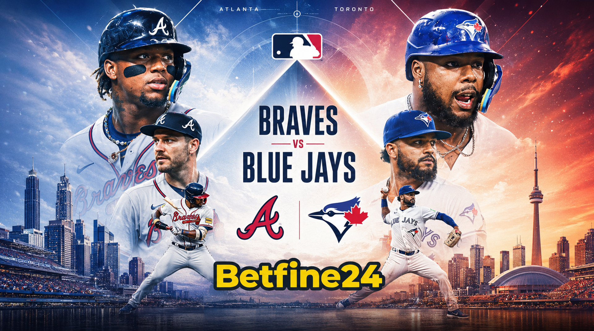 Acuña Jr vs Guerrero Jr: Pronóstico en Betfine24 - MLB