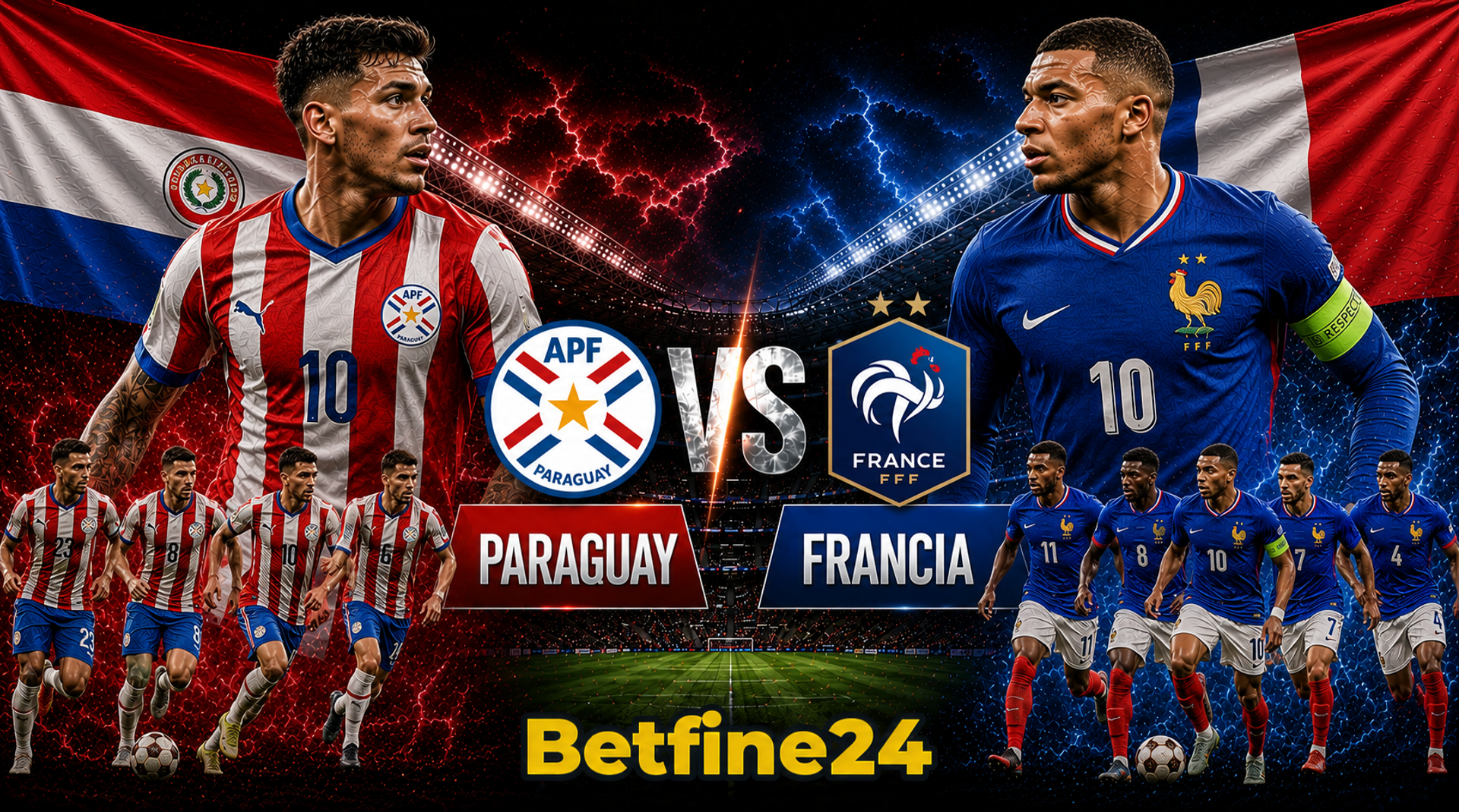 Apuestas de fútbol del Paraguay vs Francia: cuotas y la jugada de valor - Mundial FIFA 2026