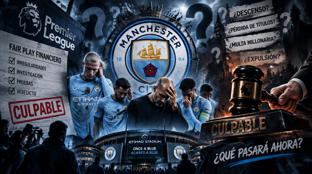 Manchester City declarado culpable - Premier League - Betfine24