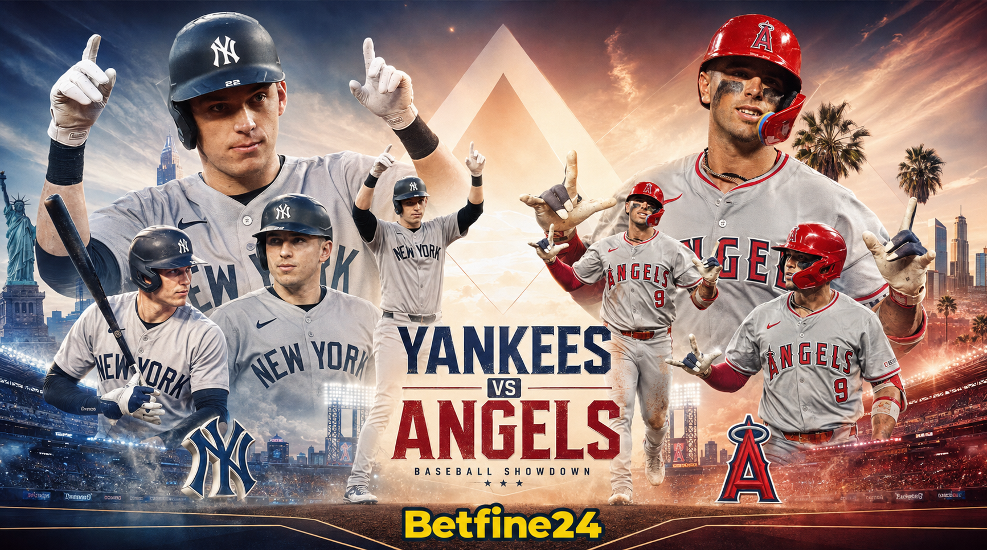 Yankees vs Angels pronóstico deportivo - MLB - Betfine24