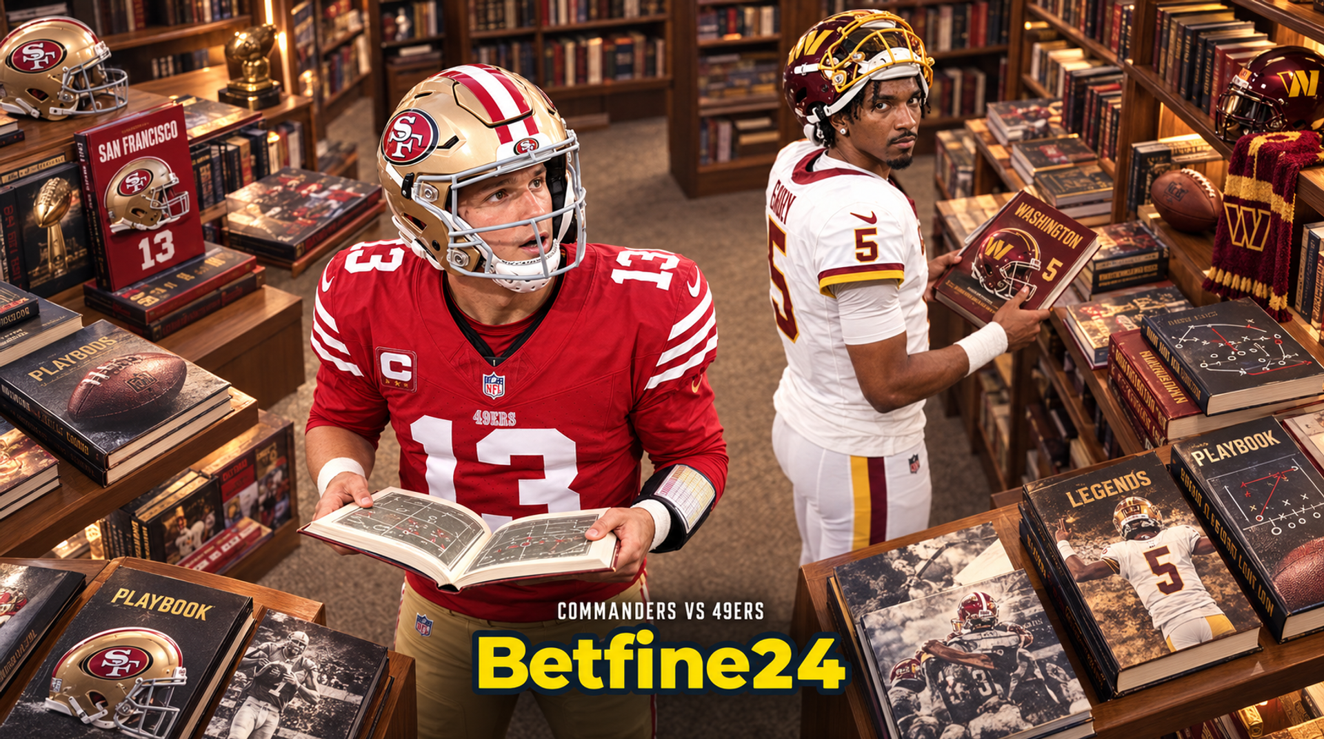 Commanders vs 49ers pronóstico gratis - NFL - Betfine24