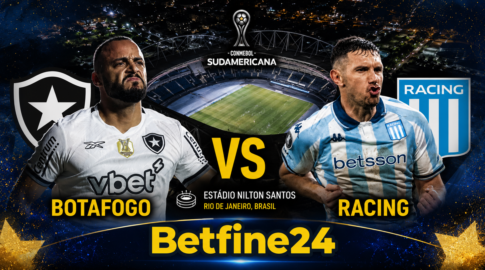 Botafogo vs Racing: Pronóstico de un partido con el liderato en juego en la Sudamericana - Deportes