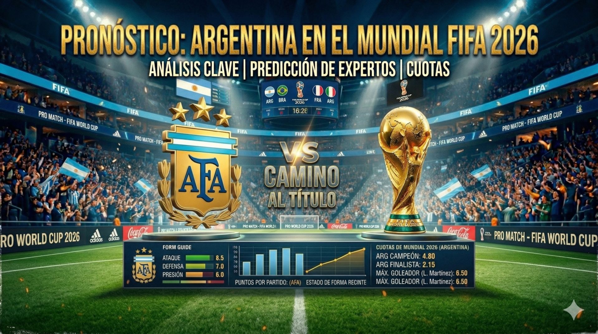 Copa del Mundo FIFA: Argentina vigente campeón en busca del bicampeonato - Mundial FIFA 2026