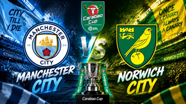 Manchester City vs Norwich pronóstico - Carabao Cup - EFL - Betfine24