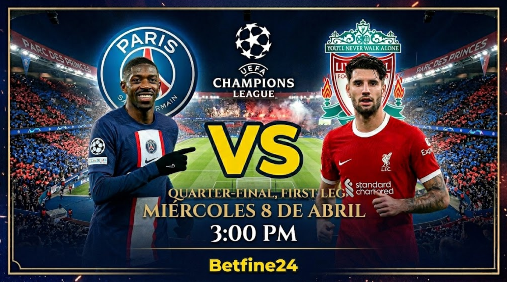 PSG vs Liverpool: Hora, pronósticos, todo lo que debes saber de Champions League - UEFA Champions League