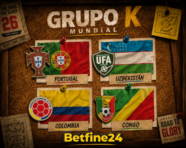 Mundial 2026: ¿Qué selecciones avanzarán en el Grupo K? - Betfine24