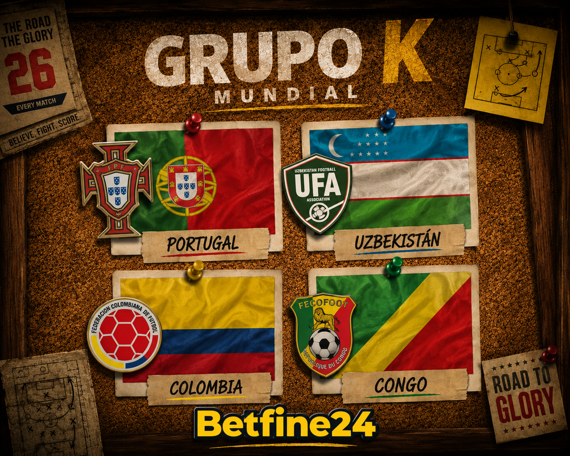 Mundial 2026: ¿Qué selecciones avanzarán en el Grupo K? - Mundial FIFA 2026