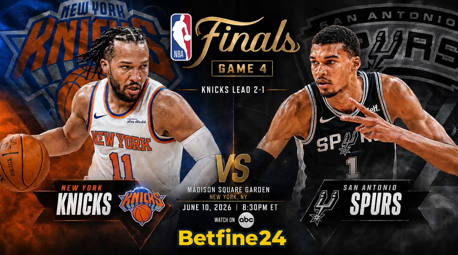 Knicks vs Spurs Juego 4: Claves y Predicciones de las Finales - NBA