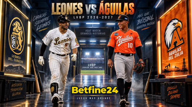 Leones vs Águilas: Pronóstico, cuotas, jugadores destacados y mejores apuestas LVBP - Betfine24