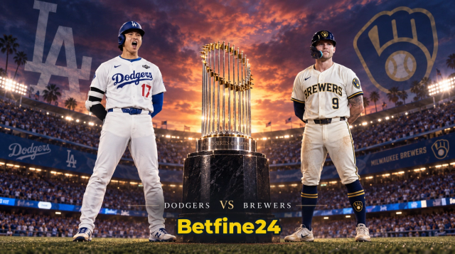 Dodgers vs Brewers pronóstico y cuotas - MLB - NLCS - Betfine24