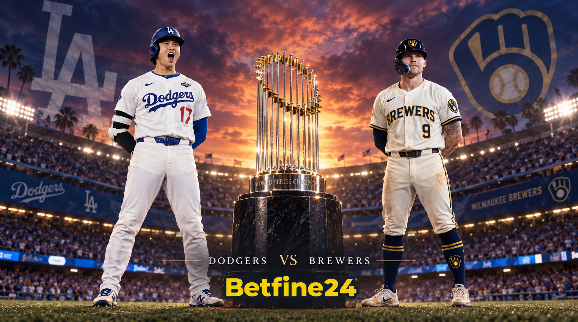 Dodgers vs Brewers: Pronóstico Serie de Campeonato, cuotas, picks y apuestas ganadoras MLB  - MLB - Betfine24