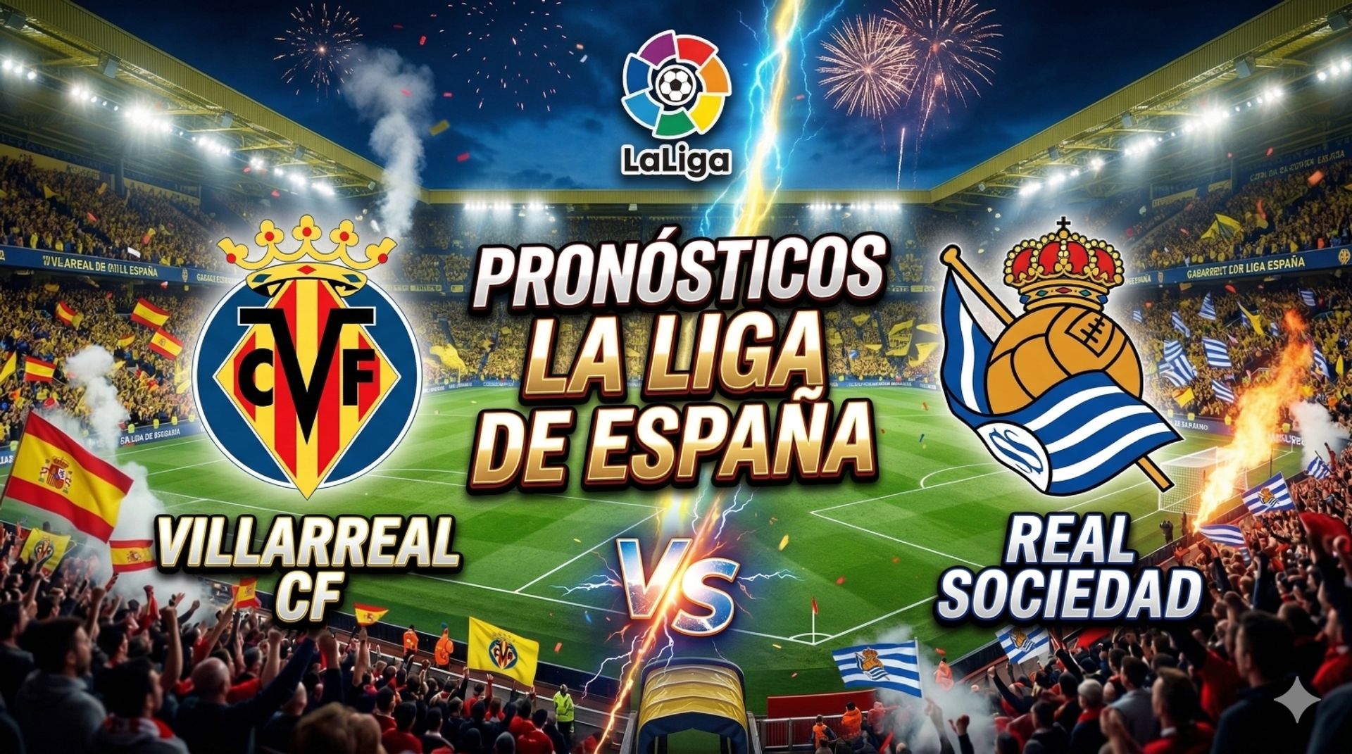 Villareal vs Real Sociedad: La lucha por los primeros puestos en LALIGA  - Fútbol europeo