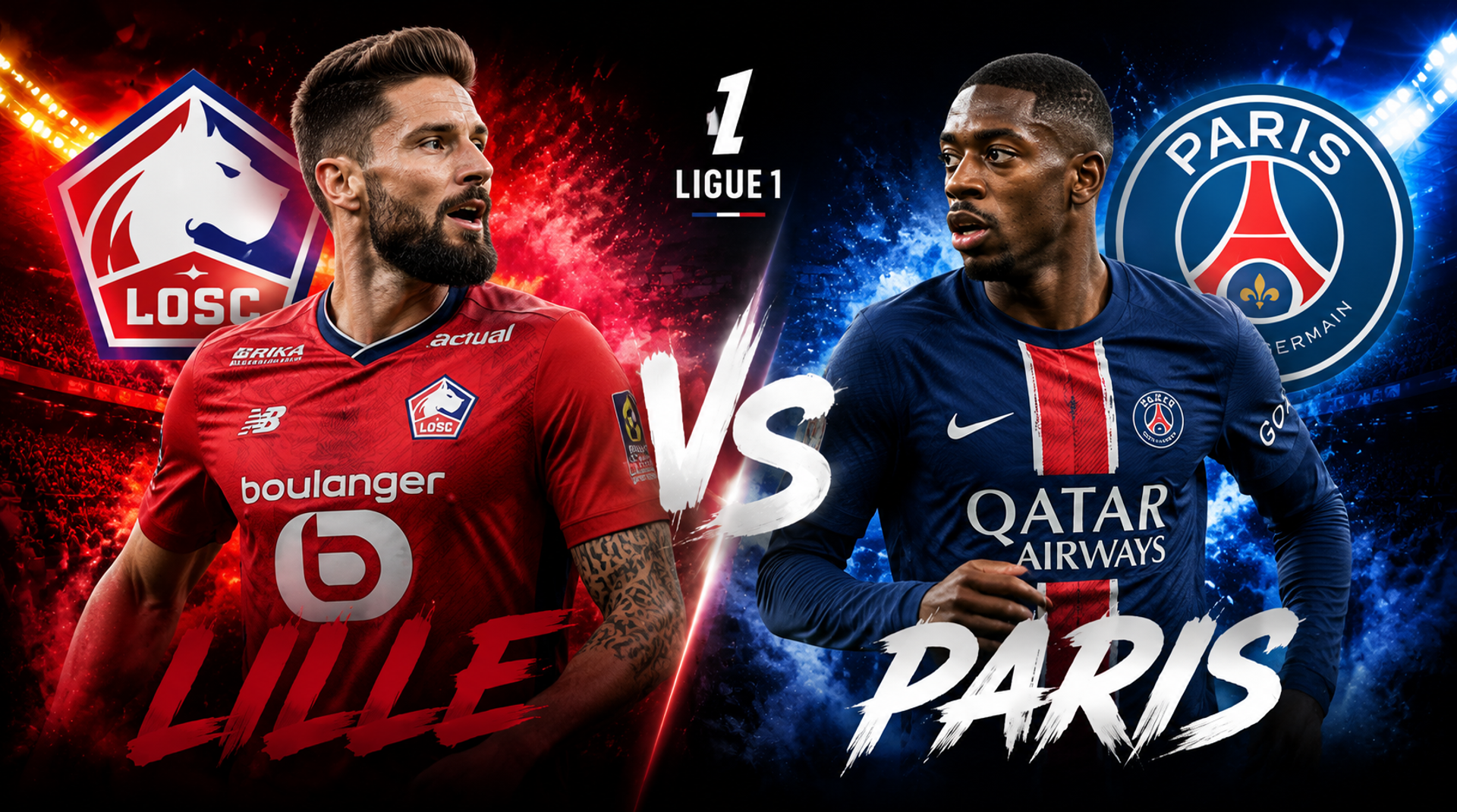Lille vs PSG pronóstico deportivo gratis - Ligue 1 - fútbol francés - Betfine24