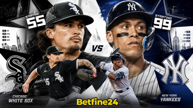White Sox vs Yankees: Pronóstico, cuotas, pitchers probables y mejores apuestas MLB - Betfine24