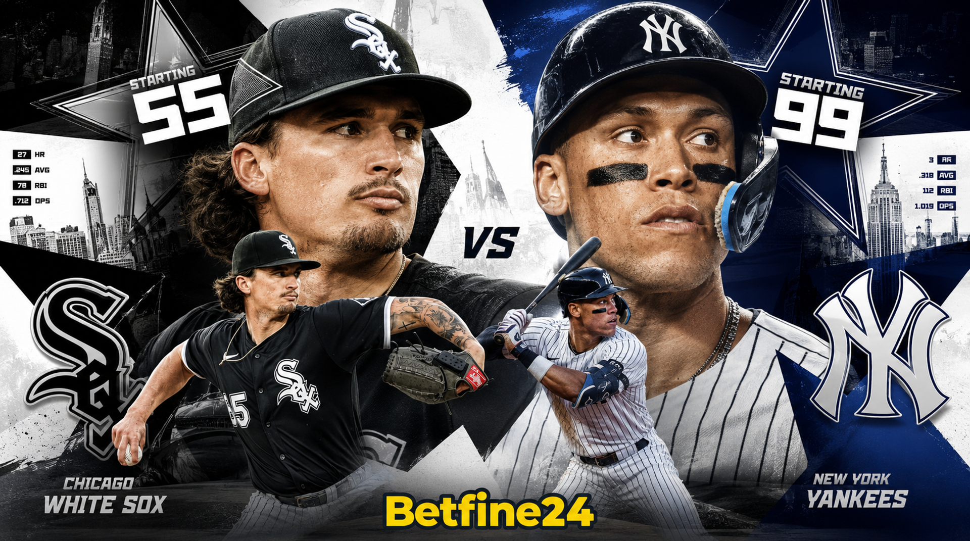 White Sox vs Yankees: Pronóstico, cuotas, pitchers probables y mejores apuestas MLB - MLB