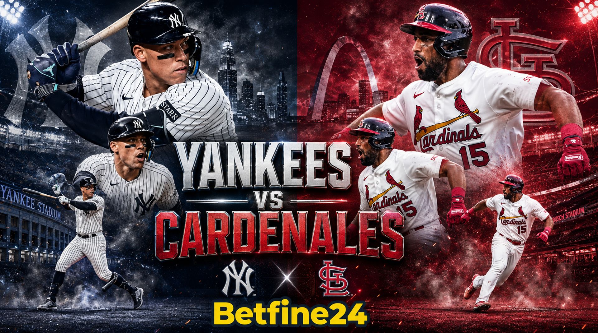 Yankees vs Cardenales: Pronóstico, cuotas y mejores apuestas de MLB - MLB