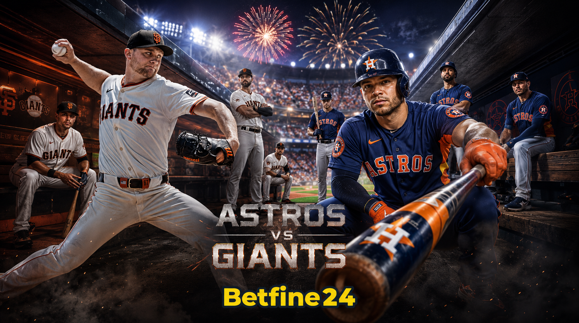 Astros vs Giants: Pronóstico, cuotas, pitcheo y mejores apuestas - MLB
