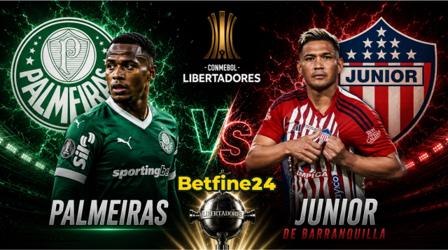 Palmeiras vs Junior: Pronóstico de un partido clave en la Copa Libertadores - Betfine24