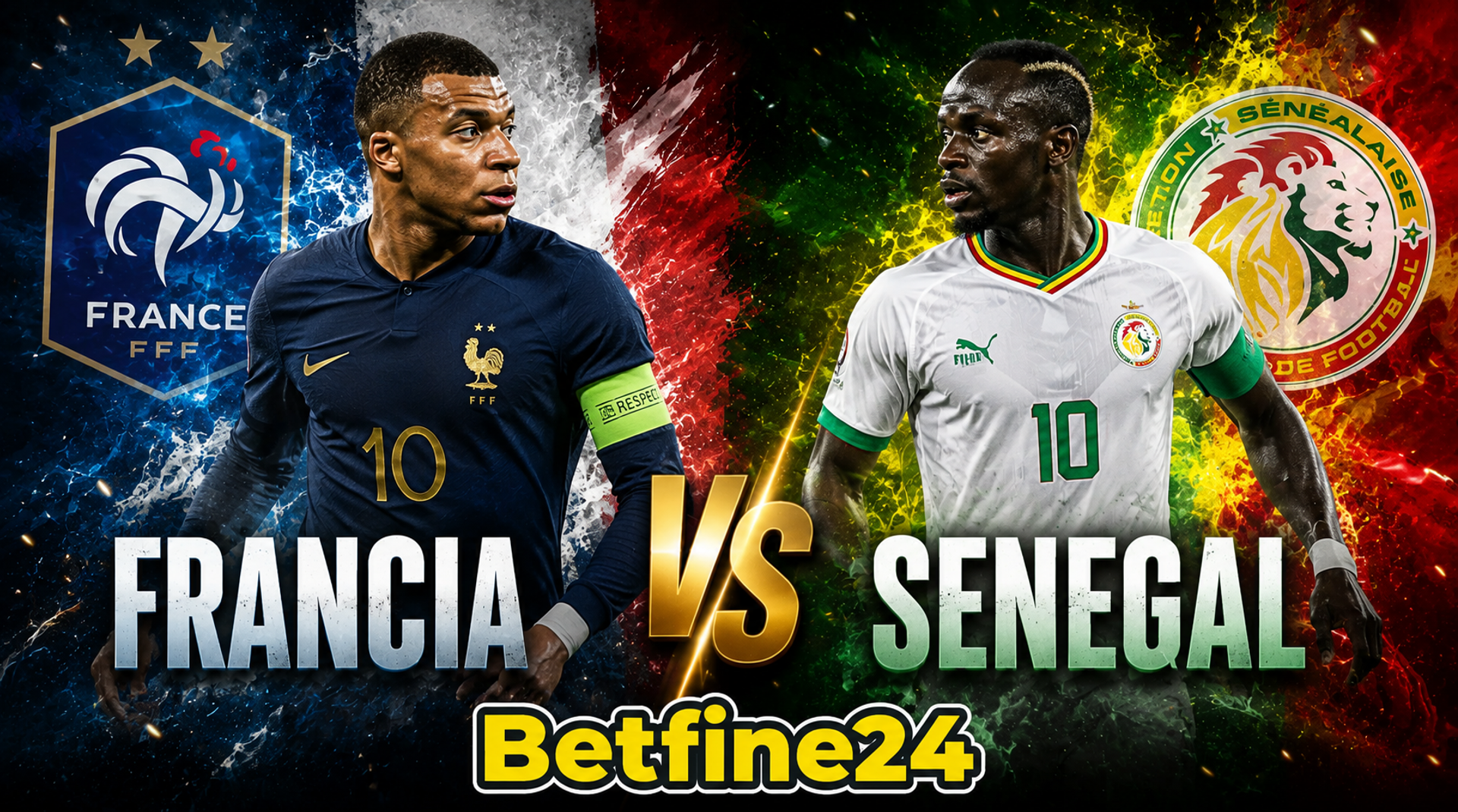 Pronóstico Mundial 2026: Cuotas del Francia vs Senegal - Mundial FIFA 2026